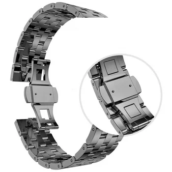 24 mm Nove Nerjavečega Jekla Watchband Zapestnica Trak za SUUNTO 9/ Suunto 9 Brao /Suunto D5/ Suunto Spartan Šport Zapestje HR Baro