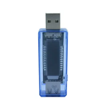 3 v 1 Modra Polnilnik USB Zdravnik Mobilne Moč Detektor Baterije Test Trenutne Napetosti, Merilnik Baterije Tester Merilni Instrumenti