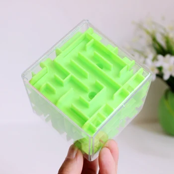 3D Labirint Uganke 8x8x8cm Magic Cube Izobraževalne Igrače, Božična Darila za Otroke in Odrasle