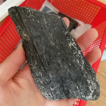 45-500g Naravni Črni Turmalin Kristalov Kamene Zdravilni Kamen Doma Dekor Naravne Crystal Grobo Kamen Rock Mineralnih Vzorec