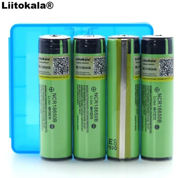 4PCS 2020 Liitokala Original 18650 3,7 V 3400mah NCR18650B Lthium Baterije protection board, ki je Primerna za svetilko, baterije