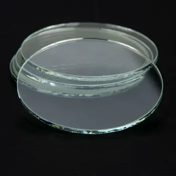 50 mm 60 mm Svetilka svetilka Ravno steklo objektiva Torchy objektiv Debeline 2 mm Redna steklo objektiv 5PCS