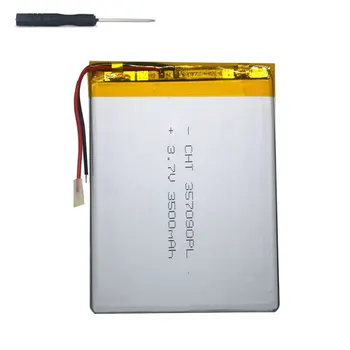 7 palčni tableta univerzalno baterijo 3,7 v 3500mAh litij-polimer Baterija za irbis tz55 +orodje pribor izvijač