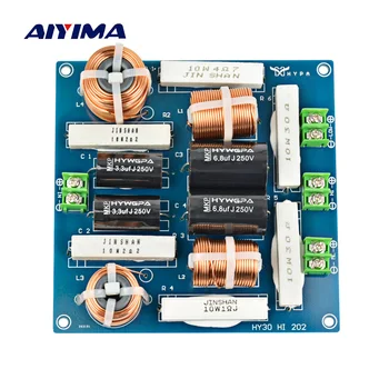 AIYIMA 3 Način 300W Frekvenčni Delilnik Crossover Filter Domači Hi-fi Ojačevalec Zvoka Sistema KTV Fazi Avto Subwoofer Zvočniki Visoko