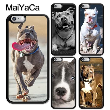 Ameriški Pit Bull Dog Pitbull Terier Primeru Za iPhone 11 Pro Max X XR XS Max 6S 7 8 Plus SE 2020 12 mini 12 Pro Max Pokrov