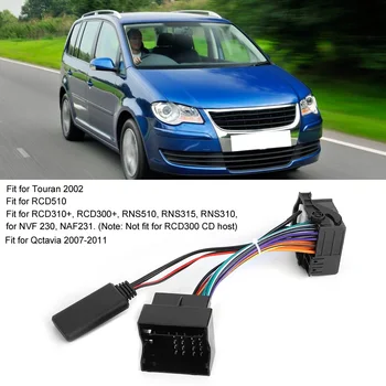 Avto Radio Bluetooth Modul Aux Kabel Adapter, Primerni Za RCD310+ RCD300+ RNS510 RNS315 RNS310 NVF 230 NAF231