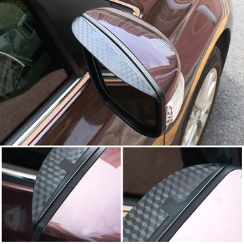 Avto Styling Rearview Mirror Obrvi Dež Orodja Ščit Anti-dež Kritje Za Toyota Hilux Corolla Camry Fortuner Kluger 2007-2019