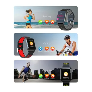 Bluetooth SN60plus Pametna Zapestnica Watch Dejavnosti Tracker Sport Srčni Utrip, Krvni Tlak Zaslon Smart Band Sporočilo, Opomnik