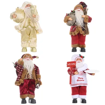 Božični Okraski, Ustvarjalna Krpo Santa Claus Lutka Mini Igrača, Lutka Dekoracijo navidad decoraciones para el hogar