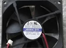 Brezplačna dostava original JF0925S1H 12 v 0.35 A, 9025, 90 * 90 * 25 mm 9 cm šasije, moč količine zraka in hladilni ventilator