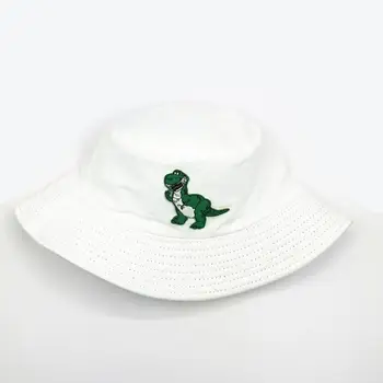 Dinozaver vezenje bombaž Vedro Klobuk Ribič Klobuk na prostem, potovanja klobuk Sonce Skp Klobuki za otrok moški Ženske