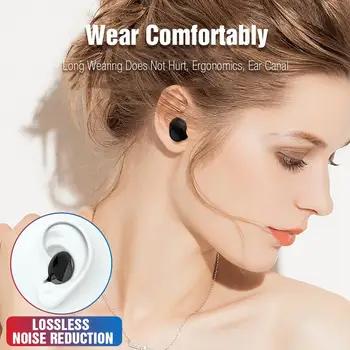 EastVita S7 TWS Čepkov Brezžične Bluetooth Slušalke Stereo Slušalke z Mikrofonom in Polnjenje Box r15