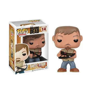 Funko POP Walking Dead Negan Carl Original Škatla 10 cm Vinil figuric Otroci Igrače za Otroke Zbirateljske Model Darila