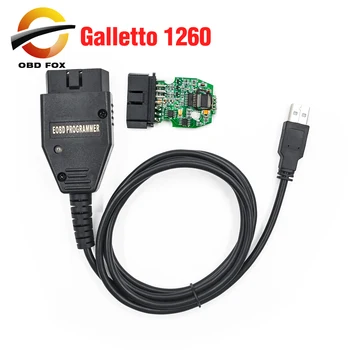 Galletto 1260 A+ Kakovost ECU Chip Tuning Orodje EOBD/OBD2/OBDII Flasher Galletto 1260 ECU Flasher obd2 orodje Brezplačna dostava