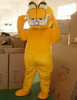 Garfield Mačka Maskota Kostum Risani Lik Kostume Maskota Karnevala, pustna Žival Temo Kostumi mascotte Halloween