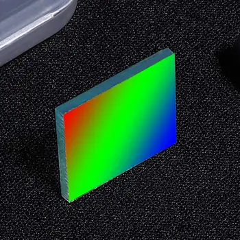 Holografski difrakcijske rešetke 500 vrstic 1mm graviranje Stekla Poučevanje predstavitve optični instrument Spektroskopske analize