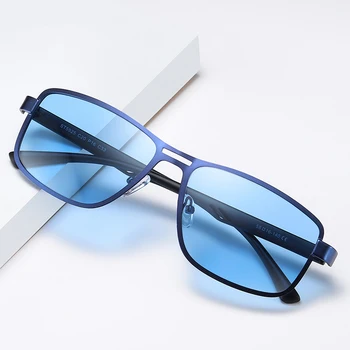 JackJad 2020 Moških Klasičnih Kvadratnih Metal Stil Polarizirana Sončna Očala Človek Vožnje Letnik Blagovno Znamko Design Sončna Očala Oculos De Sol 5925