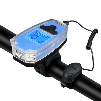 Kolesa Spredaj Svetilka Vodja Svetlobe 3 Načini Prenosni Nepremočljiva Krmilo Kolesa USB Polnjenje kolesarjenje Kolesarjenje Elementi