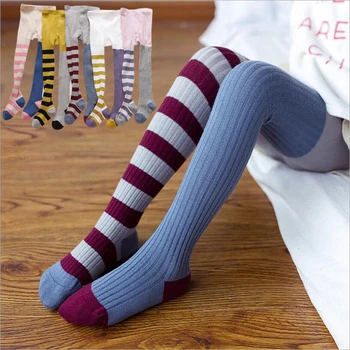 Koreja slog princesa dekleta pantyhose padec asimetrija trak nogavice za dekleta naselitve toplo novorojenčka otroci hlače, otroci hlače