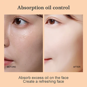 Korejski Kozmetika Olje-nadzor Puder v Prahu Nastavitev Ličila Nepremočljiva dolgotrajno Naravno Polepšajo Kožo Mehko Puff Obraz Kozmetika