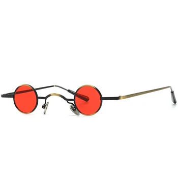 Krog Steampunk sončna Očala Ženske 2020 Majhnih Sličic Punk sončna Očala Moških Retro Očala Vintage sončna Očala blagovne Znamke Oblikovalec UV400