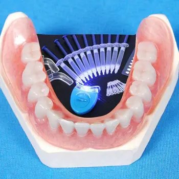 LAIKOU Zobozdravnik, Beljenje Zob 44% Peroksid Zobni Beljenje Sistem Oralni Gel Kit Zob Whitener Zobni Orodja