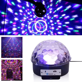 LED Stopnji Svetlobe LED Glasba Light Crystal Magic Ball Svetlobe Zvočnik Bluetooth 4.0 Pametnih Prenosnih Pisane Dj Oprema