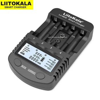 LiitoKala Lii-ND4 NiMH/Cd polnilec LCD Zaslon in se Preizkusite zmogljivost baterije 1,2 V, AA, AAA in 9V baterije.