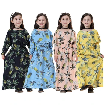 Malezija Dekleta Obleko Otroci Plaža Kostum Jugovzhodne Azije Slog Obleke Otrok 3 4 5 6 7 8 9 10 11 12 13 14 15 16 Leta Oblačila