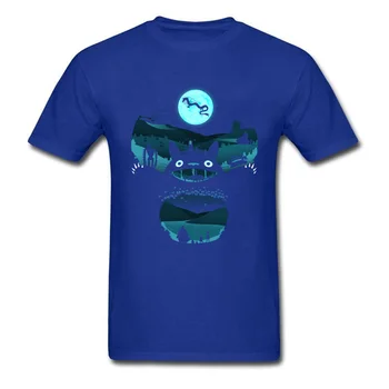 Moja Nočna Prijatelji T-shirt Super Poletje Tshirt Moški Sosed Totoro Oblačila Cotton Black T Srajce Anime Vrhovi Tees
