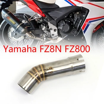 Motorycle Izpušni Glušnik Tok Izpušnih Povezavo Sredini Povezavo Cevi, Cevi Za Yamaha FZ8N FZ8 FZ800