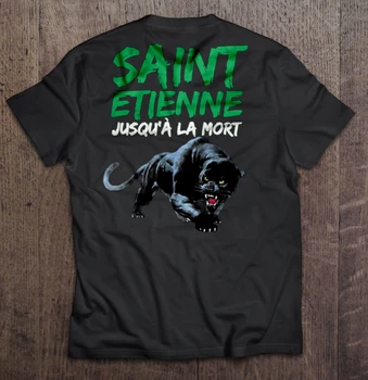 Moški Majica S Kratkimi Rokavi Saint Etienne Jusqu A La Mort Ženske T-Shirt