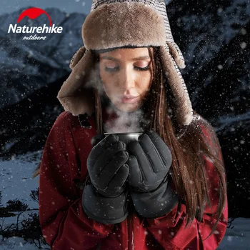 Naturehike runo rokavice, topla zimska windproof ski rokavice ženske moški prostem nepremočljive rokavice