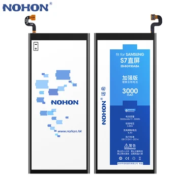 NOHON Baterija Za Samsung Galaxy S7 S6 Rob Plus S8 S5 S4 S3 Opomba 8 4 3 NFC G920F G925F G930F G935F G950F Zamenjava Bateria