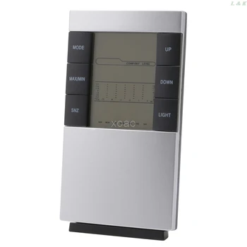 Notranji Prostor Digitalni Termometer, Higrometer Temperatura Vlažnost Meter Ura Na Prodajo M07 dropship