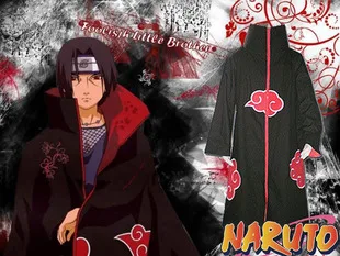 Nova Modna Unisex Cosplay Kostume Japonske Anime Naruto Itachi/Akatsuki Cosplay Oblačilih Plašč Stranka Kostumi