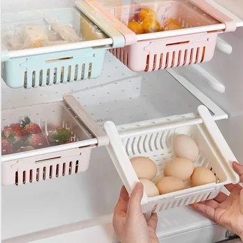 Novi kuhinji shranjevanje rack gobo torto predal police posoda polica Zložljive hladilnik obliki finishin shranjevanje rack 2021