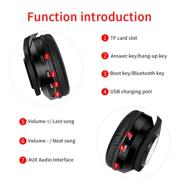 Oppselve Bluetooth Slušalke Nad Uho Stereo Žične Wirlesss Slušalke Z Mikrofon Za Telefon, TV, Računalnik PC Glasbe iOS/Android