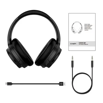 Original Cowin SE7MAX Brezžične Bluetooth Slušalke z APT-X Aktivni šumov, Slušalke Bluetooth Slušalke za telefon
