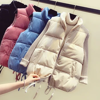 Poceni debelo 2019 nove jesensko zimske Vroče prodajo ženska moda in ženske priložnostne ženski lepo toplo Telovnik Vrhnja oblačila MP3302