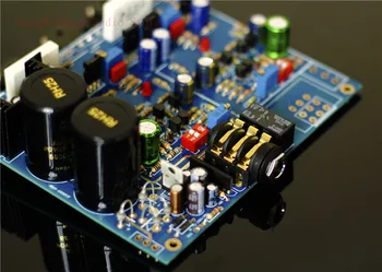 QHA4 Avdio HI-fi Razred A FET Tranzistor diskretna komponenta Slušalke Ojačevalnik Sestavil odbor