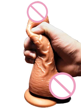 Realističen Dildo Erotično Vibrator Ogrevanja Prilagodljiva Penis Dick Priseska Odraslih Izdelek Ženska Masturbacija Sex Igrača Za Ženske
