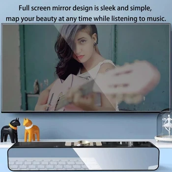 Rsionch Bluetooth Zvočnik LED Zaslon TV Sound Bar Budilka AUX USB Domači Kino Surround SoundBar za PC TV Računalniški Zvočniki
