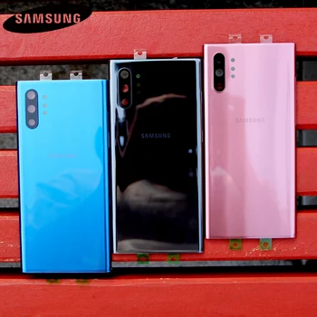 Samsung Backshell Zadnji Pokrovček za SAMSUNG Galaxy Note 10 Note10+ Note10 Upoštevajte, Plus Baterija Telefona Pokrov Steklo Ohišje Ohišje + Orodja
