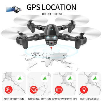 SG167 1080P WiFi Antena 5G Fotoaparat, GPS določanje Položaja z Eno Tipko Reture RC Quadcopter Zrakoplova Quadrocopter Igrače, Otroške rojstne dneve, darila