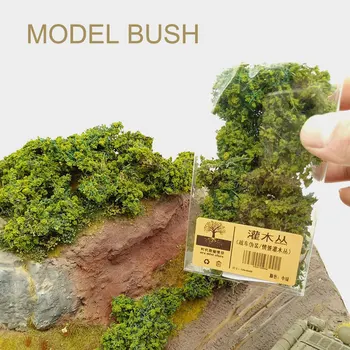Simulacija Majhno Drevo, Avto Prikrivanje Neto Vlak Pesek Platformo Miniaturni Scenarij Model Vegetacije Material Plastika