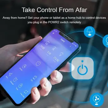 Sonoff POW R2 Časovnik DIY Smart Remote, Wifi Nadzor Stikalo 16A Spremljanje Porabe Združljiv z Alexa Amazon, Google Doma