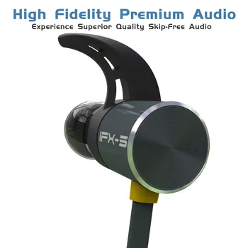 TOPROAD Bluetooth Slušalke Brezžične Nepremočljiva Šport Slušalke Stereo Bas v Uho Neckband Slušalke Slušalke z Mikrofon za Telefon