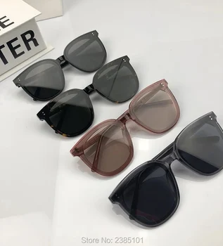 Visoka Kakovost 2020 Myma sončna Očala Koreja blagovne Znamke FLATBA NEŽEN sončna Očala Ženske Moški Kvadratnih Okvirjev Z Originalno Pakiranje