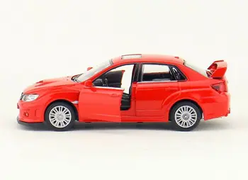 Visoko Simulacije Lepe Diecasts Igrača Vozila: RMZ mestni Avto Styling Subaru WRX STI, 2010 1:36 Zlitine Model Potegnite Nazaj & Odprtih Vrat